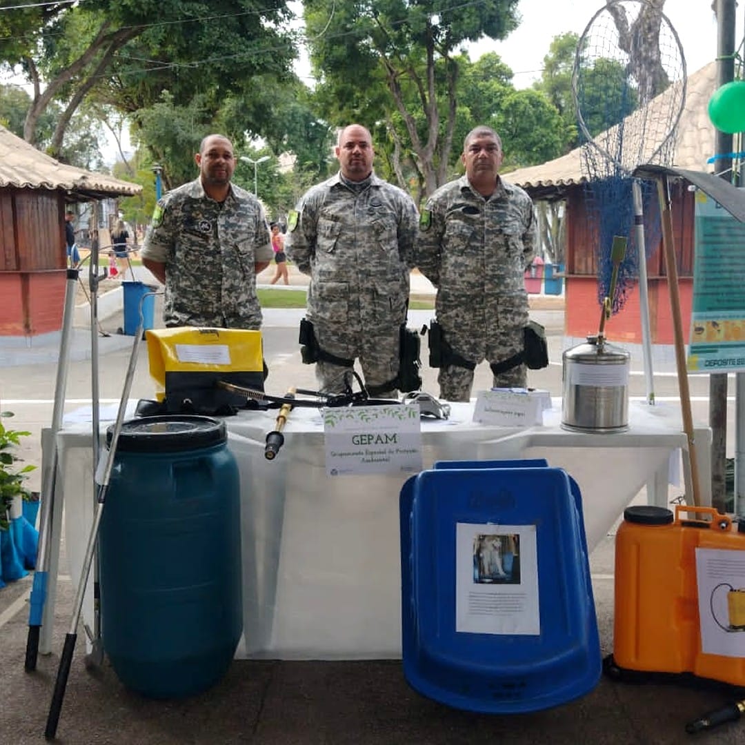 Leia mais sobre o artigo Gepam participa da Semana do Meio Ambiente na praça Marechal Floriano Peixoto, Centro.