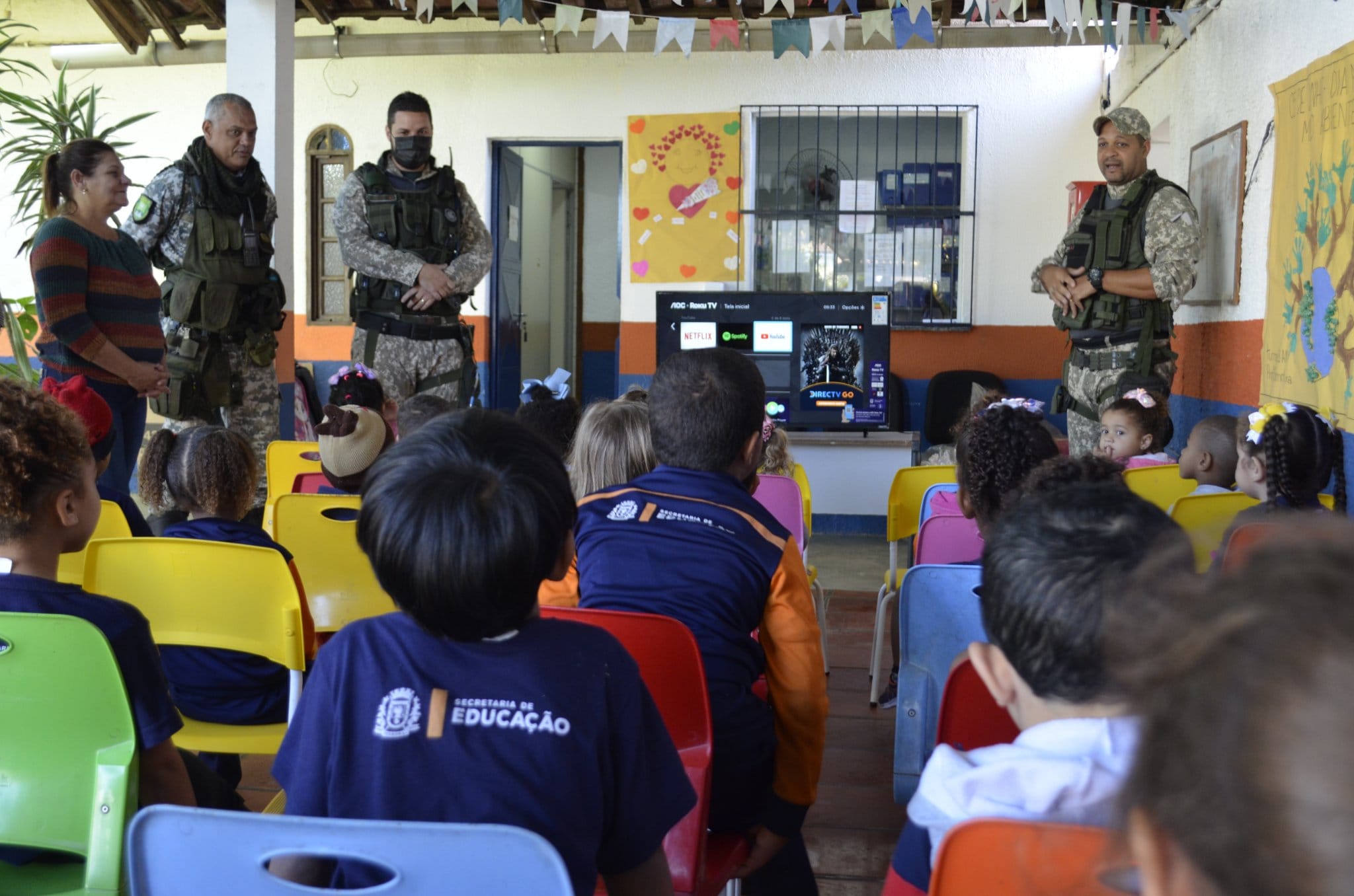 Leia mais sobre o artigo Gepam realiza palestra sobre Meio Ambiente para alunos da Educação Infantil